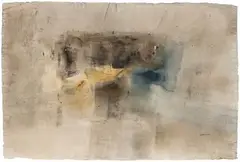 Untitled by Laxman Shrestha, 1995, Watercolour on paper pasted on mount board, sold Jun 2023