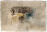 Untitled by Laxman Shrestha, 1995, Watercolour on paper pasted on mount board, sold Jun 2023