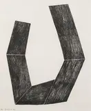 Untitled by Zarina, Woodcut on paper, sold Jun 2023