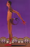 I Beg Your Pardon: The Scorpion Act II - An Actor Meditating on a Character of an Imaginary Play (Cuckoonebulopolis) by Surendran Nair, 2002, Oil on canvas, sold Jun 2023