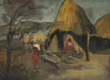 Untitled by Sailoz Mookherjea, Oil on canvas, sold Mar 2023