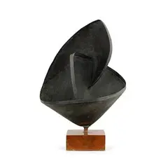 Untitled by Sankho Chaudhuri, Bronze, sold Mar 2023