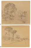 Untitled by K. K. Hebbar, Pencil on paper, sold Mar 2023