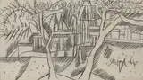 Untitled by F. N. Souza, Charcoal on linen, offered Mar 2023
