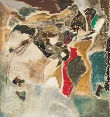 Untitled by Bal Chhabda, Oil on canvas, sold Mar 2023