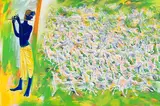 Untitled by Shail Choyal, 2015, Acrylic on canvas, offered Mar 2023