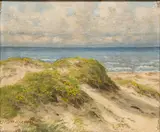 Dünen und Ostsee by Paul Müller-Kaempff, Öl/Lw, sold Sep 2024