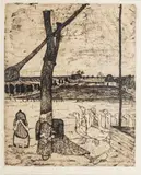 Gänsemagd by Paula Modersohn-Becker, 1899, Radierung, sold Nov 2024
