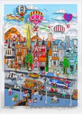 City by the Bay - San Francisco by Charles Fazzino, 1997, Farbsiebdruck in mehreren Ebenen, sold Nov 2024
