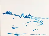 Kampen, Sylt by Siegward Sprotte, 1983, Aquarell/Karton, sold Feb 2024