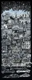 Manhattan/Frankfurt by Charles Fazzino, 2012, Mischtechnik/Lw, sold Feb 2024