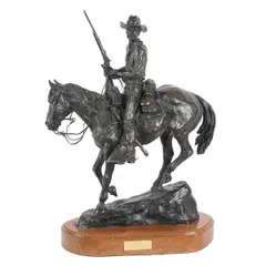 Untitled by Keith Christie, bronze, ", offered May 2024