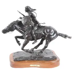 Untitled by Dubb Tubb, bronze, ", offered May 2024