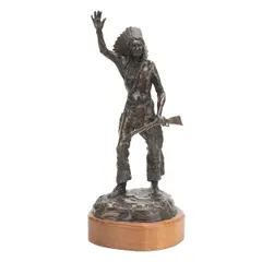 Untitled by Bob Scrivner, Bronze, offered May 2024