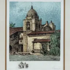 Untitled by Josef Eidenberger, Color Etching ", offered Mar 2024