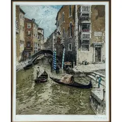 Untitled by Josef Eidenberger, Color Etching ", offered Mar 2024