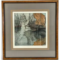 Untitled by Joseph Eidenberger, Color Etching ", offered Mar 2024