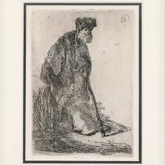 Untitled by Rembrandt Harmensz van Rijn, Etching, offered Mar 2024