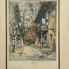 Untitled by Luigi Kasimir, Color Etching ", offered Jan 2024