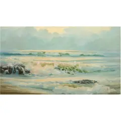 Wide Pacific by E. John Robinson, 1965, oil on canvas, sold Jan 2026