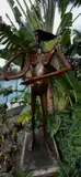 B. 1946) Large-scale Bronze Sculpture by Lyre Player, Large-scale exterior bronze figural sculpture by renowned Mi, sold Apr 2026