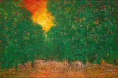 Untitled by Paramjit Singh, 2018, Oil on canvas, sold Mar 2025