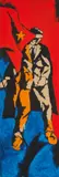 OPCE 5 by Maqbool Fida Husain, Acrylic on canvas, sold Jun 2025