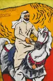 OPCE 11 by Maqbool Fida Husain, Acrylic on canvas, sold Jun 2025