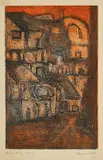 Untitled by Akbar Padamsee, Etching on paper, sold Jul 2025