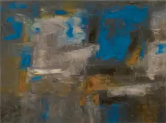 Nature by K. M. Adimoolam, 1995, Oil on canvas, sold Jul 2025