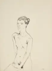 Untitled by Sudhir Patwardhan, Ink on paper, sold Jul 2025