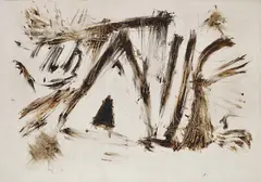 Untitled by Jagdish Swaminathan, Mixed media on canvas, sold Jul 2025
