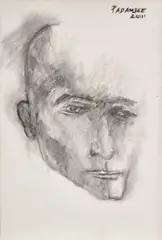Untitled by Akbar Padamsee, 2011, Acrylic on canvas, sold Sep 2025