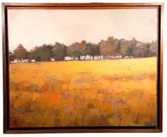 Mysterious Trees by Larry Horowitz, Oil on canvas, sold Aug 2026