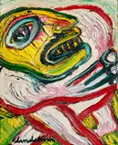 Sans titre by Bengt Lindström, Huile sur toile, sold Apr 2025
