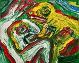 Sans titre by Bengt Lindström, Huile sur toile, sold Apr 2025