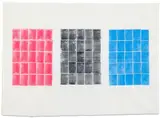 Sans titre by Louis Cane, 1990, Huile sur tissu libre, sold Apr 2025