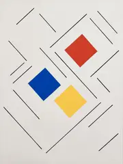 Point critique by Geneviève Claisse, 2007, Acrylique sur toile, sold Apr 2025