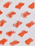 Sans titre by Claude Viallat, 1968, Empreintes sur papier, sold Apr 2025