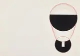 From the Fibonacci house. 5 brocken pieces by Mario Merz, 1973, Encre sur papier (5 éléments), sold Apr 2025