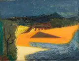 Route de Meyreuil by Max Papart, 1957, Huile sur toile, sold Apr 2025