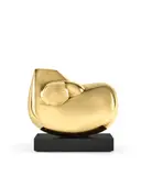 La poule by Émile Gilioli, 1946-48, Bronze poli, sold Apr 2025