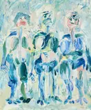 Sans titre by Louis Cane, 1983, Huile sur toile, sold Apr 2025
