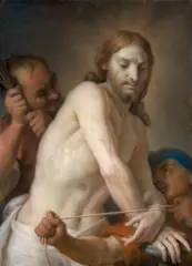 Le Christ aux outrages by Francesco Trevisani, Pastel, sold Mar 2025
