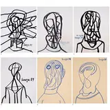 Untitled by F. N. Souza, Marker on paper, sold Dec 2022