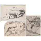 Untitled by F. N. Souza, Pencil on paper, sold Dec 2022