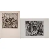 Shropshire by F. N. Souza, 1968, Etching on paper, sold Dec 2022