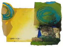 Untitled by Sujata Bajaj, Mixed media on paper, sold Dec 2022