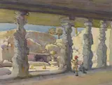 Untitled by N. R. Sardesai, Watercolour on paper, sold May 2022
