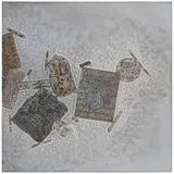 Untitled by Shanti Dave, Encaustic and oil on canvas, sold May 2022